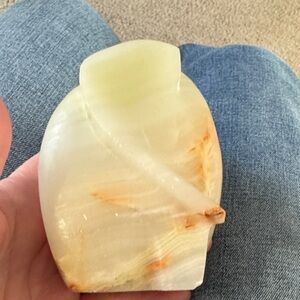 Elegant Cream and Tan  elephant stone